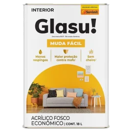 TINTA FOSCO MUDA FACIL GLASU 18 LITROS